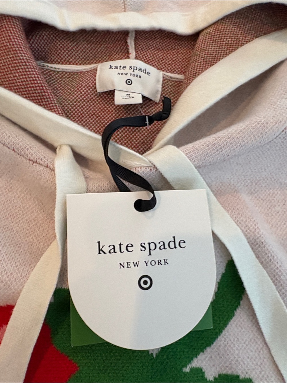 kate spade Strawberry Sweater size M - Picture 2 of 2